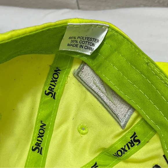 Srixon Z-Star Tour Yellow Golf Hat Adjustable Ball Cap - Picture 8 of 9